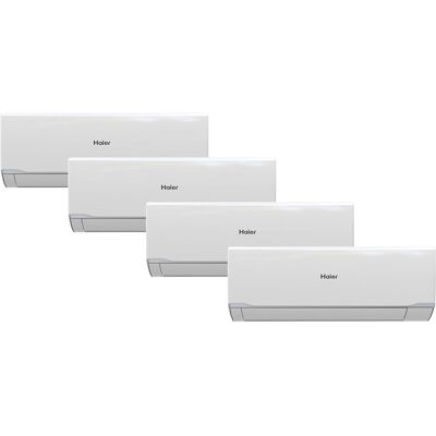 HAIER Aire acondicionado Multisplit 4x1 Inverter con 2.236 frig-h + 2.236 frig-h + 2.236frig-h + 3.010 frig-h - TIDE 25+25+25+35-75 PREMIUM. Blanco HAIER Aire acondicionado Multisplit 4x1 Inverter con 2.236 frig-h + 2.236 frig-h + 2.236frig-h + 3.010 frig-h - TIDE 25+25+25+35-75 PREMIUM. Blanco