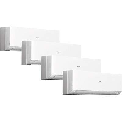 HAIER Aire acondicionado Multisplit 4x1 Inverter con 2.408 frig-h + 2.408 frig-h + 2.408 frig-h + 3.010 frig-h - Expert 25+25+25+35-75 Blanco. Blanco HAIER Aire acondicionado Multisplit 4x1 Inverter con 2.408 frig-h + 2.408 frig-h + 2.408 frig-h + 3.010 frig-h - Expert 25+25+25+35-75 Blanco. Blanco