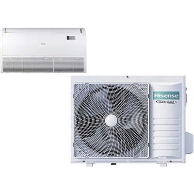 Hisense Aire acondicionado suelo-techo Inverter con 6020 frig-h y 6880 kcal-h - AVT71UR4RB8-AUW71U4RJ7. Blanco Hisense Aire acondicionado suelo-techo Inverter con 6020 frig-h y 6880 kcal-h - AVT71UR4RB8-AUW71U4RJ7. Blanco