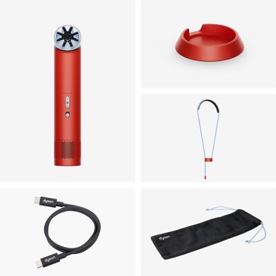 Dyson Ventilador portátil Hushjet PF01 Mini Cool rojo. Rojo Dyson Ventilador portátil Hushjet PF01 Mini Cool rojo. Rojo