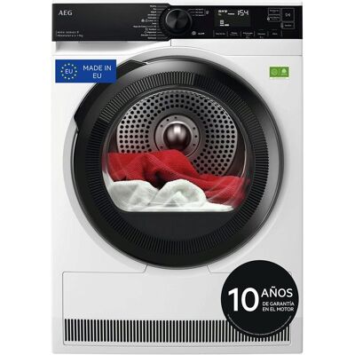 Secadora AEG TR839T4PBCP 9 kg Independiente Carga frontal - Secadora Secadora AEG TR839T4PBCP 9 kg Independiente Carga frontal - Secadora
