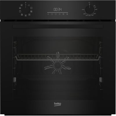 Beko Horno multifunción con 6 funciones y limpieza vapor - BCBIM17300KSB. Negro Beko Horno multifunción con 6 funciones y limpieza vapor - BCBIM17300KSB. Negro