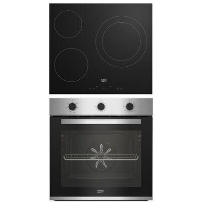 Beko BBSE12122XD - Inox y negro - pack de horno y encimera Beko BBSE12122XD - Inox y negro - pack de horno y encimera