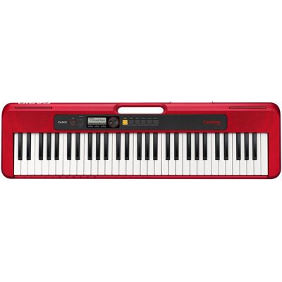 Casio Teclado de acompañamiento con altavoces Ct-S200Rd tone Rojo. Rojo Casio Teclado de acompañamiento con altavoces Ct-S200Rd tone Rojo. Rojo