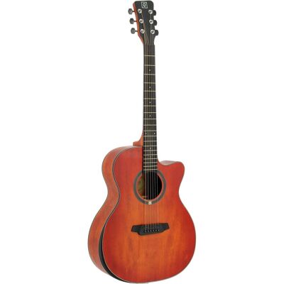 OQAN Guitarra acústica de 6 cuerdas con Cutaway Qga-102 Rdc (No Preamp). Natural OQAN Guitarra acústica de 6 cuerdas con Cutaway Qga-102 Rdc (No Preamp). Natural