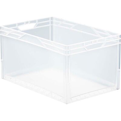 SURPLUS SYSTEMS Caja Eurobox Plástico Transparente 60x40x32 cm. Transparente SURPLUS SYSTEMS Caja Eurobox Plástico Transparente 60x40x32 cm. Transparente