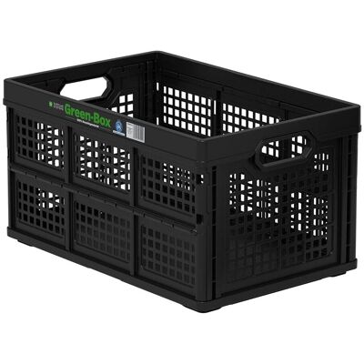 SURPLUS SYSTEMS Caja Plegable Green Box 53x34x28 cm. Negro SURPLUS SYSTEMS Caja Plegable Green Box 53x34x28 cm. Negro