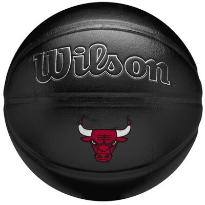 Wilson Balón de baloncesto Premiere Chicago Bulls talla 7 . Negro Wilson Balón de baloncesto Premiere Chicago Bulls talla 7 . Negro