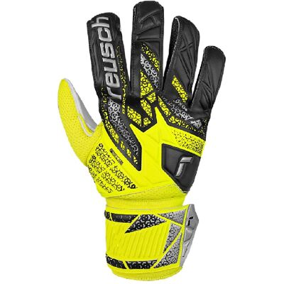 Reusch Guantes de portero de adulto Attrakt Solid . (8) Amarillo / Gris Reusch Guantes de portero de adulto Attrakt Solid . (8) Amarillo / Gris