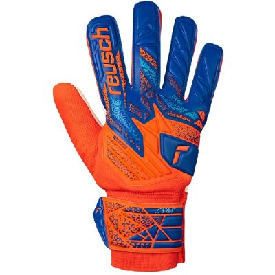 Reusch Guantes de portero de adulto Attrakt Starter . (9) Naranja / Azul Reusch Guantes de portero de adulto Attrakt Starter . (9) Naranja / Azul