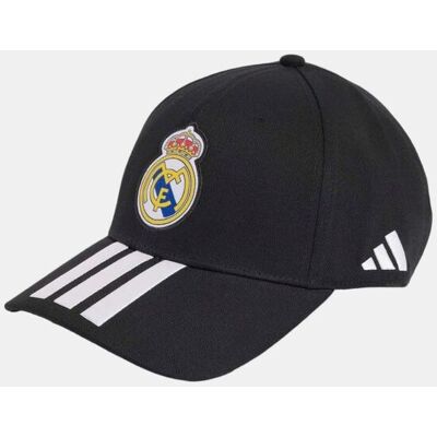 Adidas Gorra de fútbol unisex Real Madrid . (M-L) Negro Adidas Gorra de fútbol unisex Real Madrid . (M-L) Negro