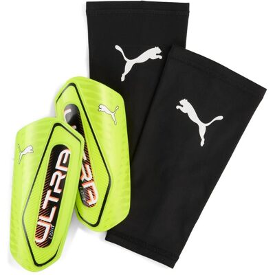 Puma Espinilleras de Futbol Unisex ULTRA Light Sleeve . Amarillo Puma Espinilleras de Futbol Unisex ULTRA Light Sleeve . Amarillo