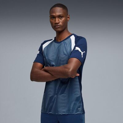 Puma Camiseta de Futbol de Hombre individualFINAL . Azul Puma Camiseta de Futbol de Hombre individualFINAL . Azul