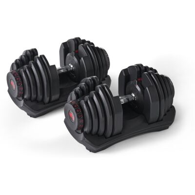 Bowflex Pack de 2 mancuernas ajustables de 4 a 41 Kg . Negro Bowflex Pack de 2 mancuernas ajustables de 4 a 41 Kg . Negro