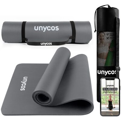 UNYCOS - 183x60cm NBR - Esterilla de ejercicios UNYCOS - 183x60cm NBR - Esterilla de ejercicios