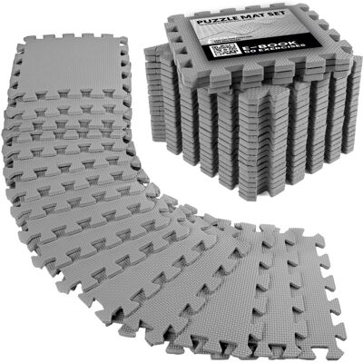 Unycos Esterilla de fitness puzzle protector de suelo de gimnasio . (20 piezas) Gris Unycos Esterilla de fitness puzzle protector de suelo de gimnasio . (20 piezas) Gris
