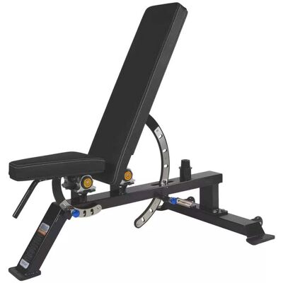Fitness Tech Banco de musculación profesional ajustable . Negro Fitness Tech Banco de musculación profesional ajustable . Negro