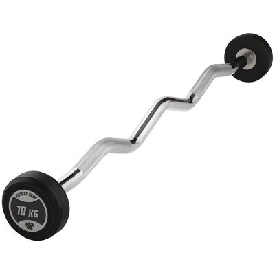 Barra Curva Montada 10 Kg - Fitness Tech Barra Curva Montada 10 Kg - Fitness Tech