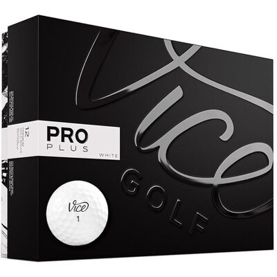 VICE Docena de bolas Pro Plus . Blanco VICE Docena de bolas Pro Plus . Blanco