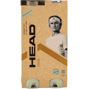Head Bipack de pelotas de tenis 2x4B Tour . Amarillo Head Bipack de pelotas de tenis 2x4B Tour . Amarillo