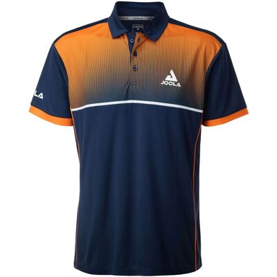 Joola Polo de tenis de mesa de hombre EDGE . (XXS) Azul marino / Naranja Joola Polo de tenis de mesa de hombre EDGE . (XXS) Azul marino / Naranja