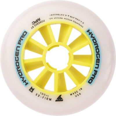 Rollerblade Ruedas para patines HYDROGEN PRO 100mm XX-FIRM 8 unidades . Blanco Rollerblade Ruedas para patines HYDROGEN PRO 100mm XX-FIRM 8 unidades . Blanco