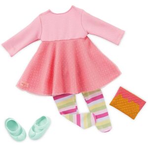 Our Generation Ropa de muñeca Outfit Vestido con leggings . Our Generation Ropa de muñeca Outfit Vestido con leggings .