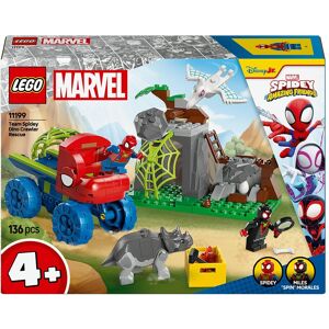 Lego Juego de construcción Todoterreno Dinosaurio y Equipo Spidey al Rescate Marvel - 11199. Lego Juego de construcción Todoterreno Dinosaurio y Equipo Spidey al Rescate Marvel - 11199.