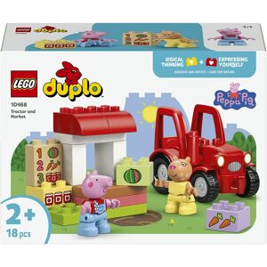 Lego Juego de construcción Tractor y Mercado Duplo Peppa Pig - 10468. Lego Juego de construcción Tractor y Mercado Duplo Peppa Pig - 10468.
