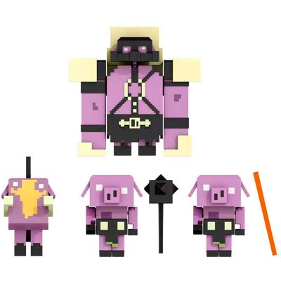 Mattel Figura surtida Legends Invasion Nether Minecraft . Mattel Figura surtida Legends Invasion Nether Minecraft .