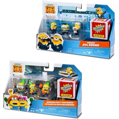 Giochi Preziosi Minions Set 4 Personajes - Juguetes Giochi Preziosi Minions Set 4 Personajes - Juguetes