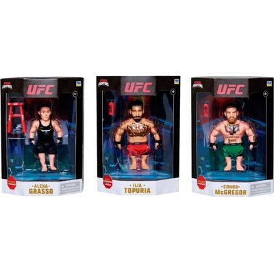 Bizak UFC leyendas: maxi figura articulada de 11 cm con accesorios surtido. Bizak UFC leyendas: maxi figura articulada de 11 cm con accesorios surtido.