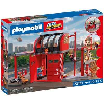 Playmobil Gran estación de bomberos City Action. Playmobil Gran estación de bomberos City Action.