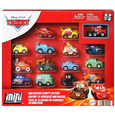 Mattel Vehiculo Disney Cars Pack de 15 minicoches Disney Cars. Mattel Vehiculo Disney Cars Pack de 15 minicoches Disney Cars.