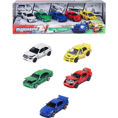 Majorette Set 5 Coches de metal a escala 1:64 Ride Cool Japan Domestic Market JDM Leyends . Majorette Set 5 Coches de metal a escala 1:64 Ride Cool Japan Domestic Market JDM Leyends .