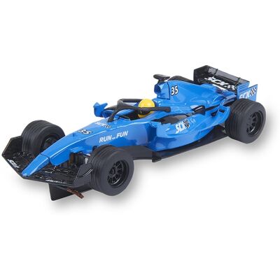 Scalextric Coche Compact Formula 1 Blue & White . Scalextric Coche Compact Formula 1 Blue & White .