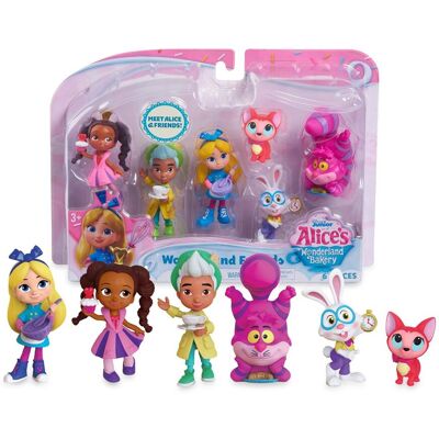 Famosa Alicia - Pack 6 Figuras. Famosa Alicia - Pack 6 Figuras.