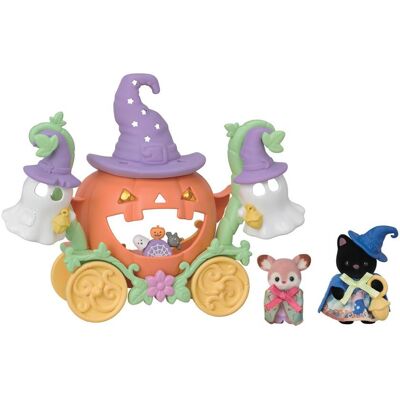 Sylvanian Families Mini muñecas mini mundos Carruaje de Calabaza Epoch. Sylvanian Families Mini muñecas mini mundos Carruaje de Calabaza Epoch.