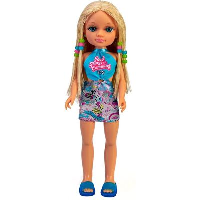 Nancy Muñeca , Un día de trenzas pelo rubio. Nancy Muñeca , Un día de trenzas pelo rubio.