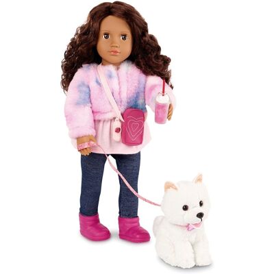 Our Generation Muñeca con Perrito Ines . Our Generation Muñeca con Perrito Ines .