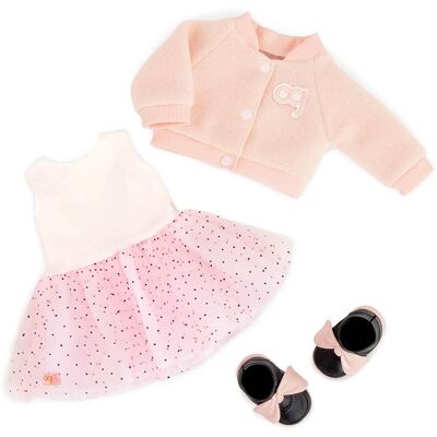 Our Generation Ropa de muñeca Outfit Ballet con chaqueta . Our Generation Ropa de muñeca Outfit Ballet con chaqueta .