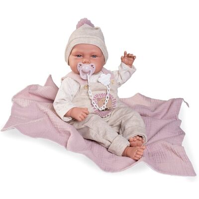 Muñeca Postural Babydoo de Antonio Juan con Manta - 50cm Muñeca Postural Babydoo de Antonio Juan con Manta - 50cm