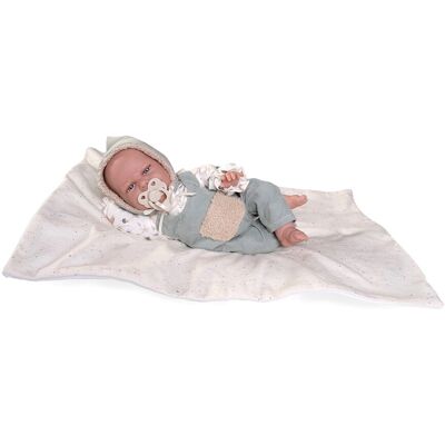 Muñeca Clara de Antonio Juan con bolas y manta - Juguete para bebés Muñeca Clara de Antonio Juan con bolas y manta - Juguete para bebés