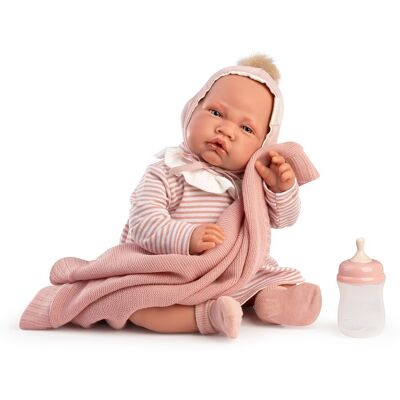 Muñecas Antonio Juan Muñeca Recién Nacida Lúa Pompón. con Peso . Muñecas Antonio Juan Muñeca Recién Nacida Lúa Pompón. con Peso .