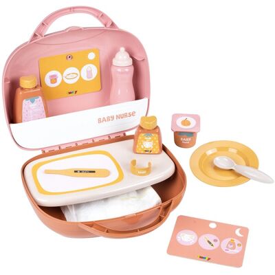 Smoby Maletín cuidados bebé Baby Nurse Vanity con 13 Accesorios incluidos . Smoby Maletín cuidados bebé Baby Nurse Vanity con 13 Accesorios incluidos .