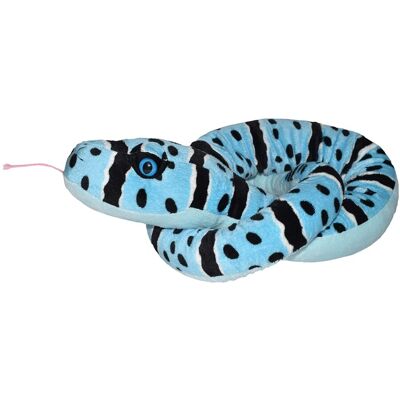 WILD REPUBLIC Peluche 137 cm Serpiente de cascabel roca azul . WILD REPUBLIC Peluche 137 cm Serpiente de cascabel roca azul .