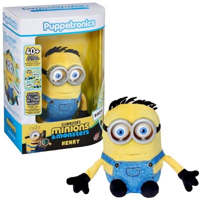 Famosa Peluche interactivo Puppetronic Henry Palm Minions . Famosa Peluche interactivo Puppetronic Henry Palm Minions .