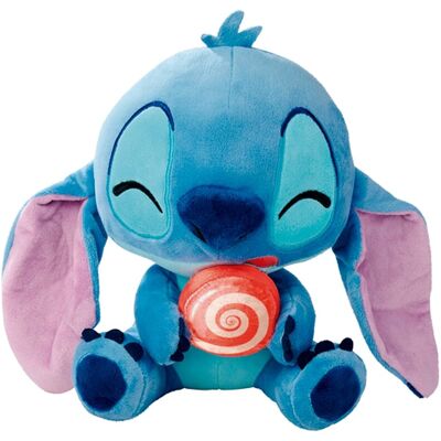 Simba Peluche Stitch con piruleta 25 cm Disney . Simba Peluche Stitch con piruleta 25 cm Disney .