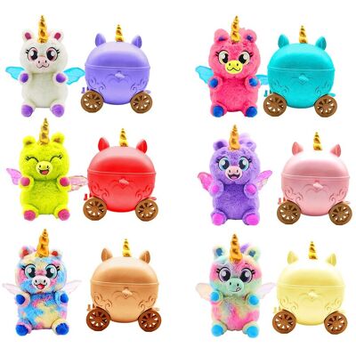 Bizak Peluche Reino mágico carroza surtido . Bizak Peluche Reino mágico carroza surtido .
