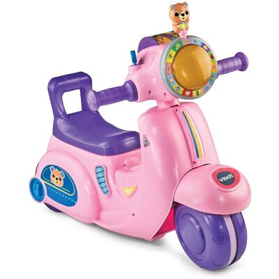 Vtech Moto interactiva Mi scooter de paseo 2 en 1. Rosa Vtech Moto interactiva Mi scooter de paseo 2 en 1. Rosa